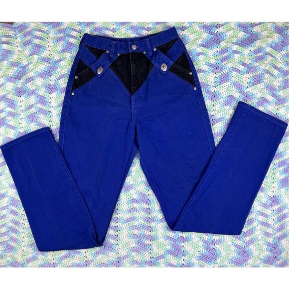 Vintage Western Rockies Style Bareback Jeans - Picture 1 of 5